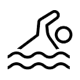 icone pessoa nadando